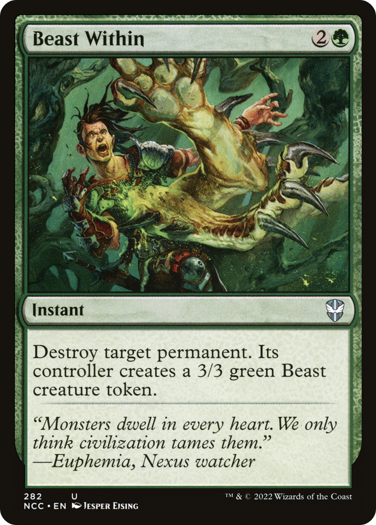 Beast Within (NCC-282)  - New Capenna Commander