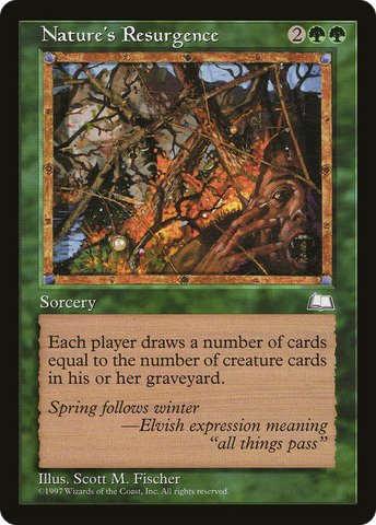 Nature's Resurgence (WTH-137) - Weatherlight