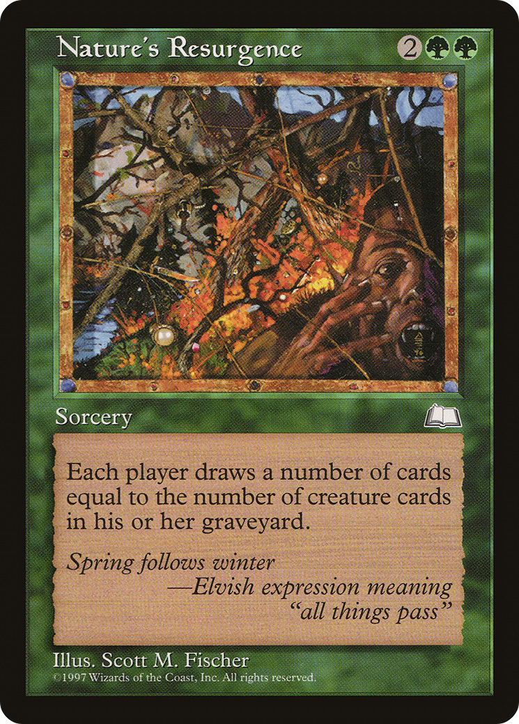 Nature's Resurgence (WTH-)  - Weatherlight