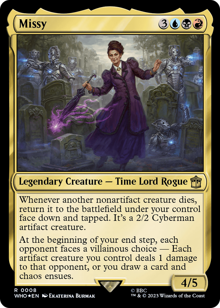 Missy (WHO-008)  Foil - Doctor Who