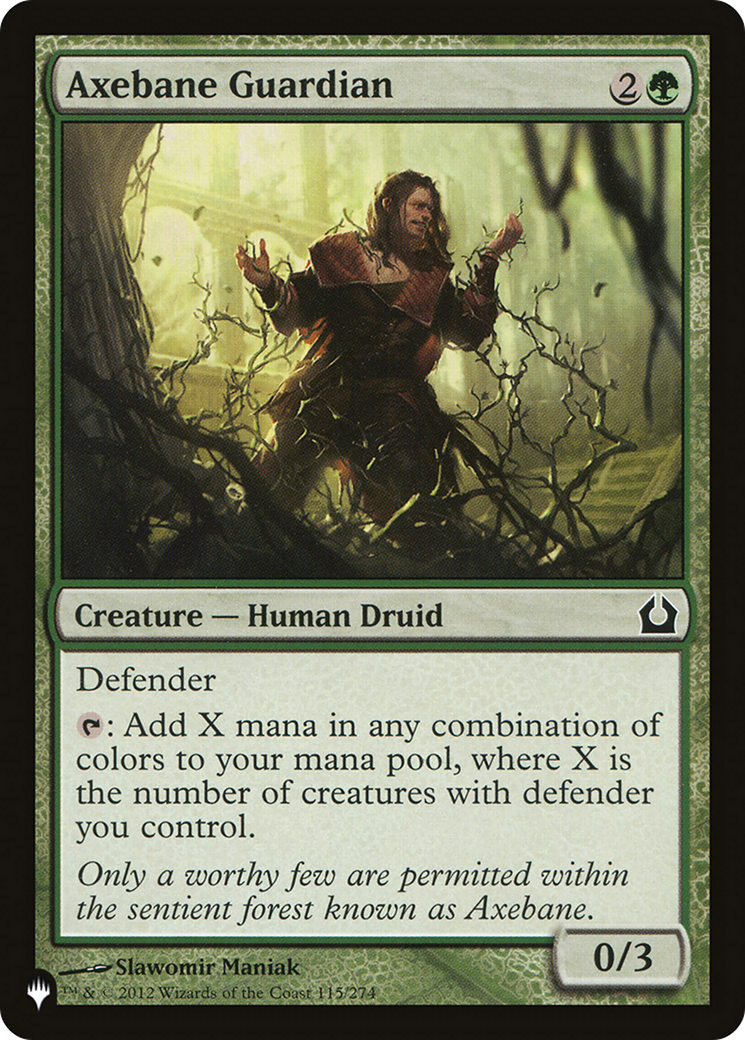 Axebane Guardian (LIST-RTR-115)  - The List