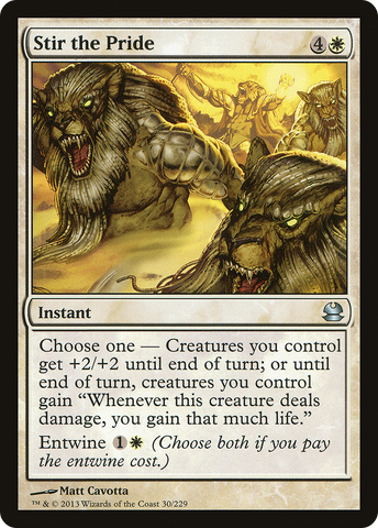 Stir the Pride (MMA-030)  - Modern Masters