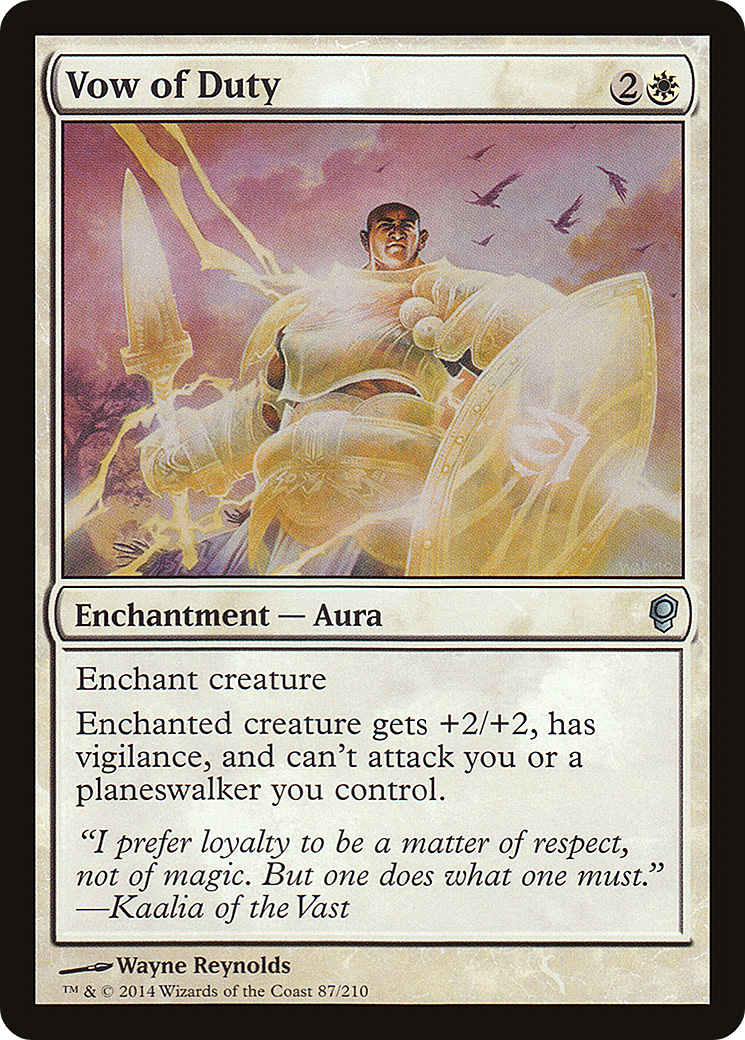 Vow of Duty (CNS-087)  Foil - Conspiracy