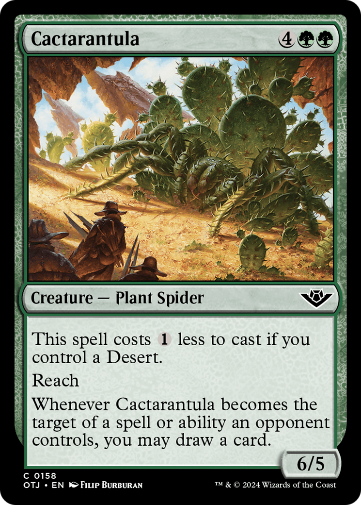 Cactarantula (OTJ-158)  - Outlaws of Thunder Junction
