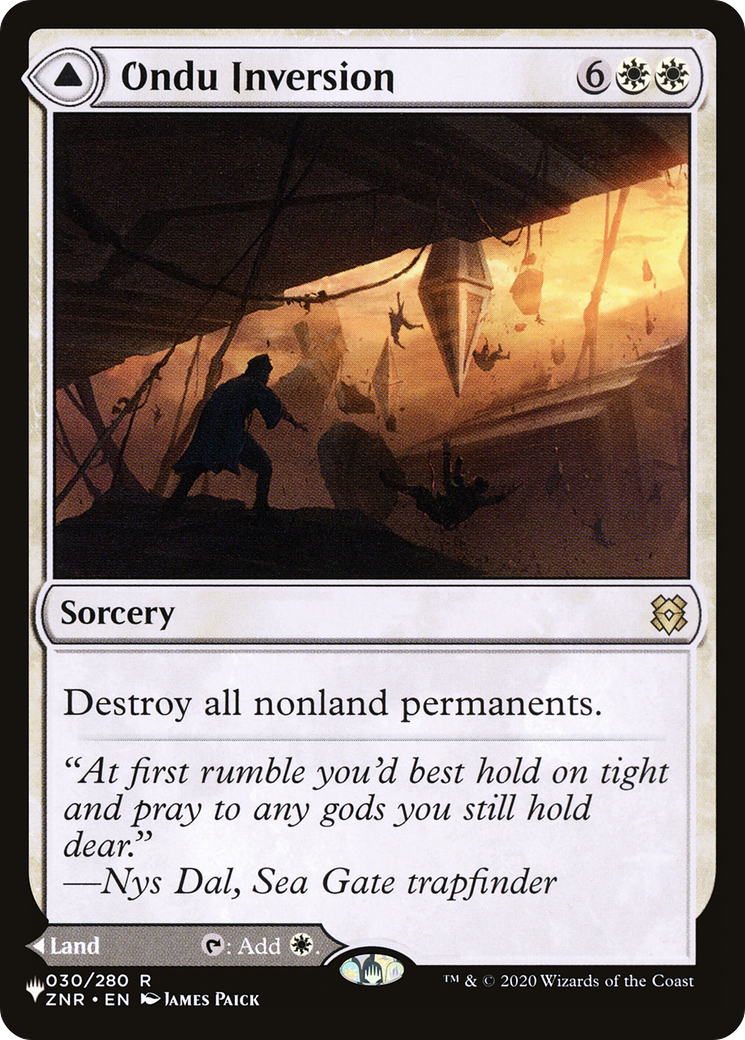 Ondu Inversion (LIST-030)  - The List