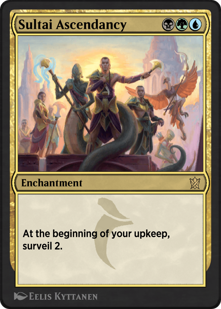 Sultai Ascendancy (KTK-203Y)  - Khans of Tarkir