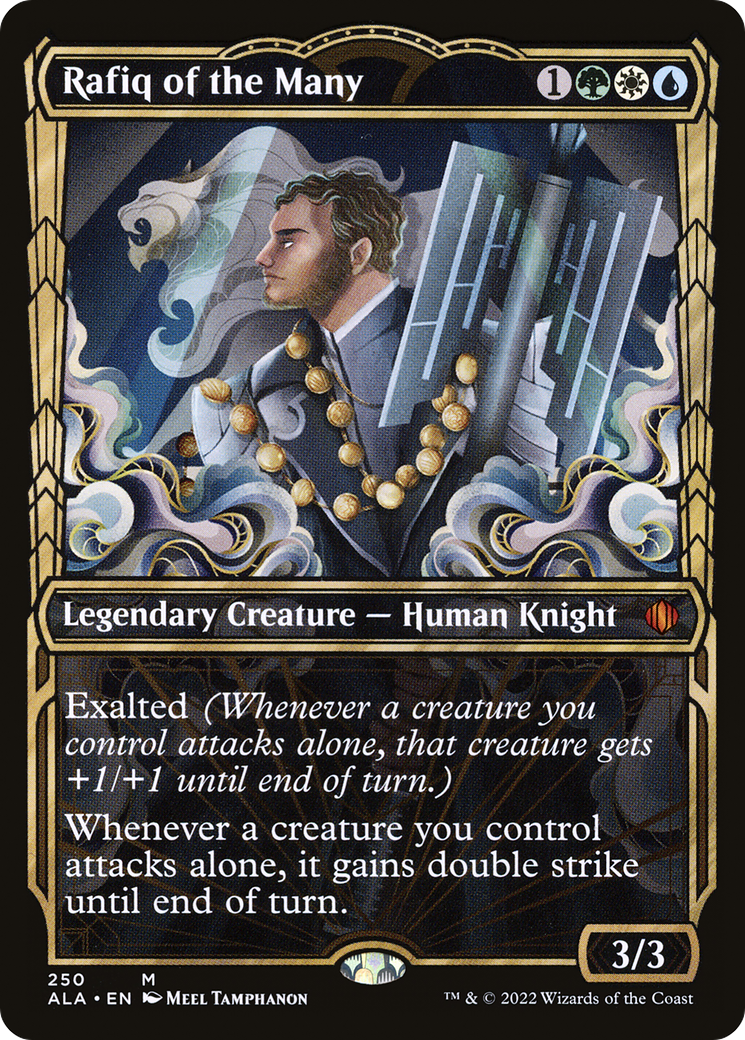 Rafiq of the Many (LIST-250/249)  - Shards of Alara: (Showcase)