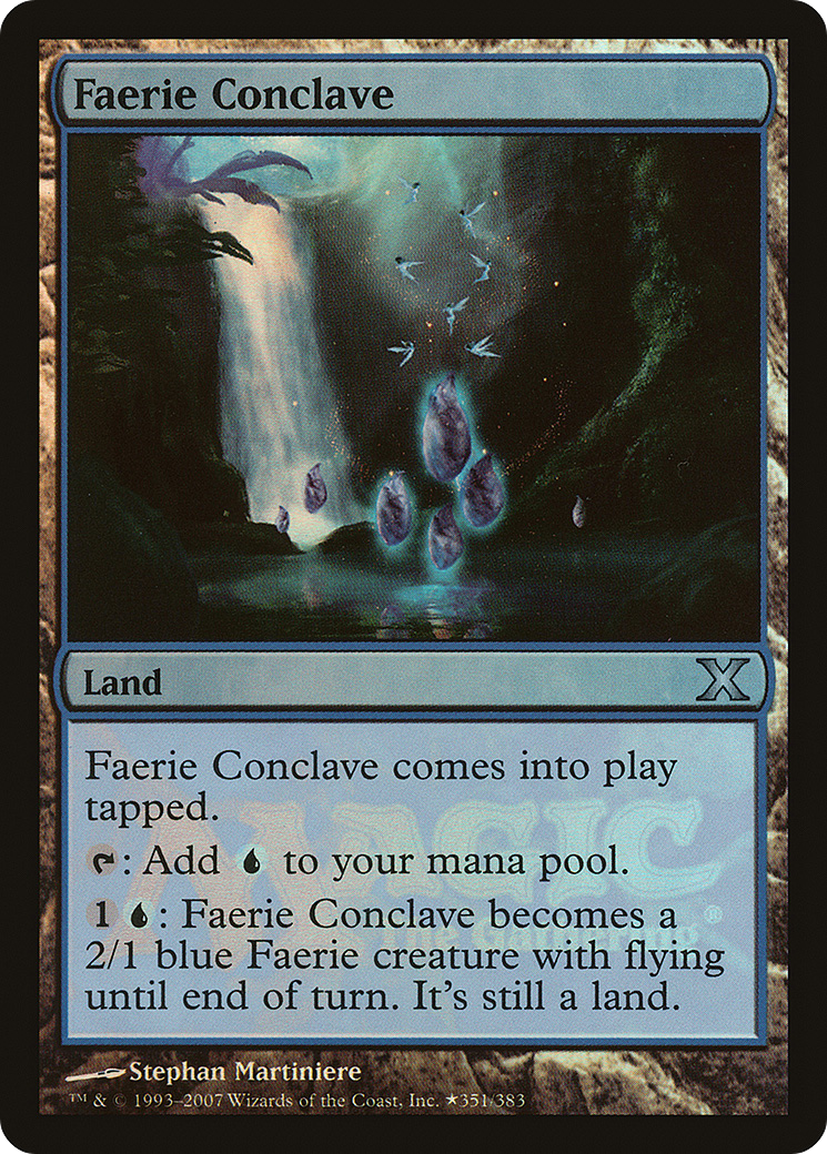 Faerie Conclave (WPN-001)  Foil - Tenth Edition Promos