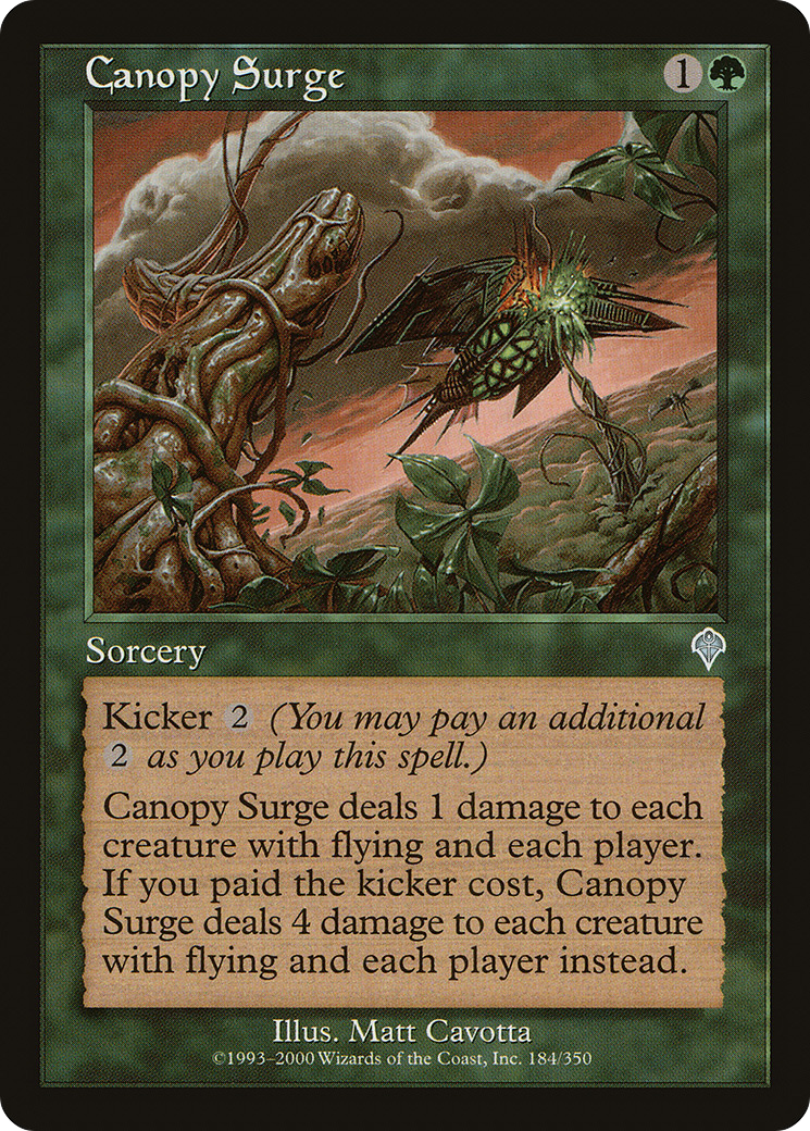 Canopy Surge (INV-184)  - Invasion
