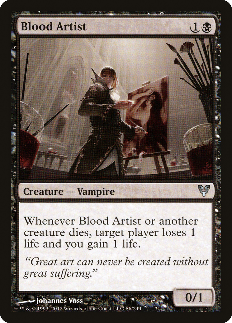 Blood Artist (AVR-086)  - Avacyn Restored
