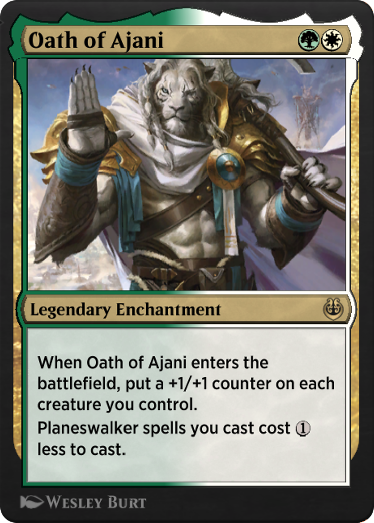 Oath of Ajani (KLR-200)  - Kaladesh Remastered