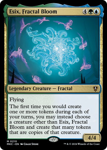 Esix, Fractal Bloom (MKC-210)  - Murders at Karlov Manor Commander
