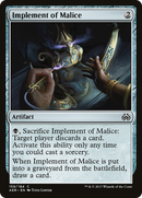 Implement of Malice (AER-159)  Foil - Aether Revolt
