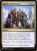 Spoils of Adventure (LIST-ZNR-237)  - The List
