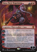 Jaya, Fiery Negotiator (Borderless) (DMU-374)  Foil - Dominaria United