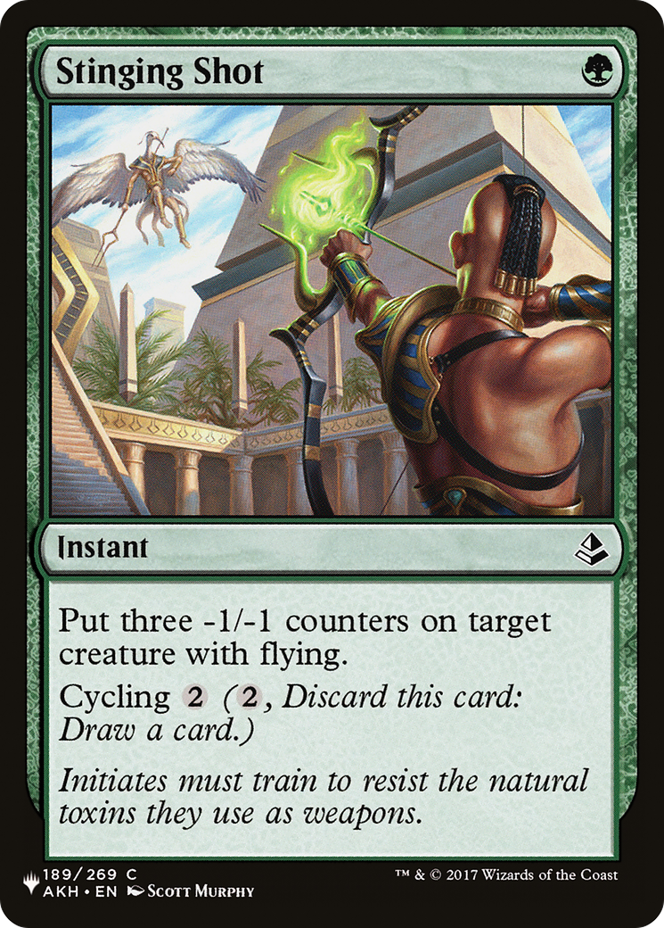 Stinging Shot (LIST-AKH-189)  - The List
