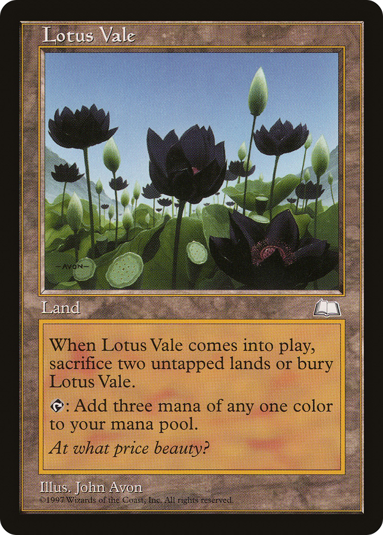 Lotus Vale (WTH-)  - Weatherlight