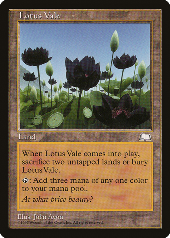 Lotus Vale (WTH-) - Weatherlight