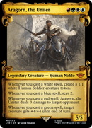 Aragorn, the Uniter (Showcase Scrolls) (LTR-643)  - The Lord of the Rings: Tales of Middle-earth: (Showcase)