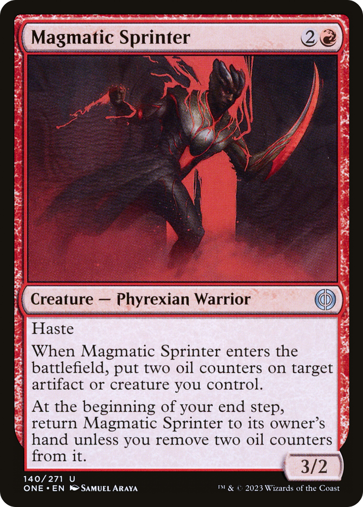 Magmatic Sprinter (ONE-140)  - Phyrexia: All Will Be One