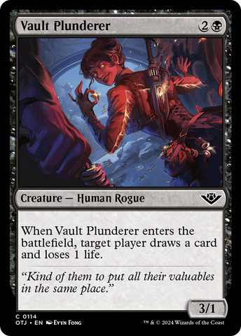 Vault Plunderer (OTJ-114)  - Outlaws of Thunder Junction