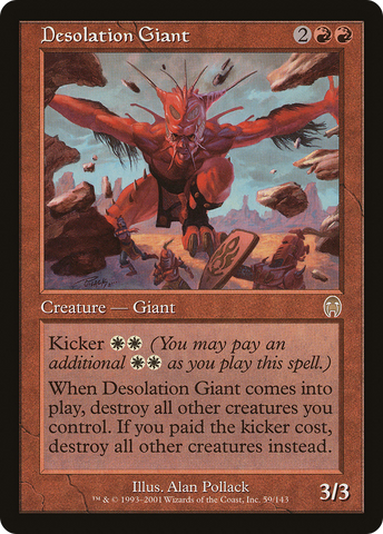 Desolation Giant (APC-059)  - Apocalypse