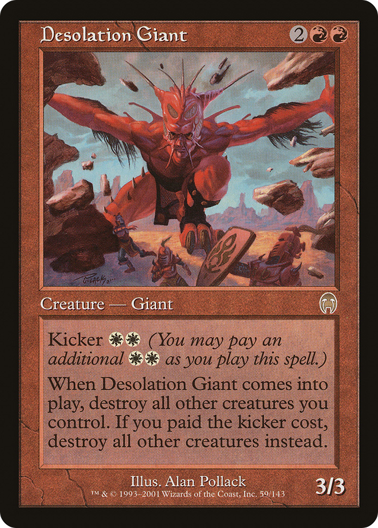 Desolation Giant (APC-059)  Foil - Apocalypse