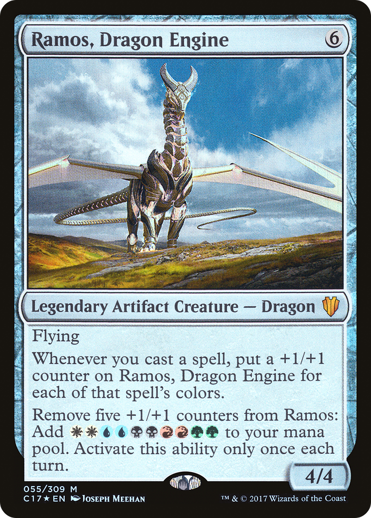 Ramos, Dragon Engine (C17-055)  Foil - Commander 2017
