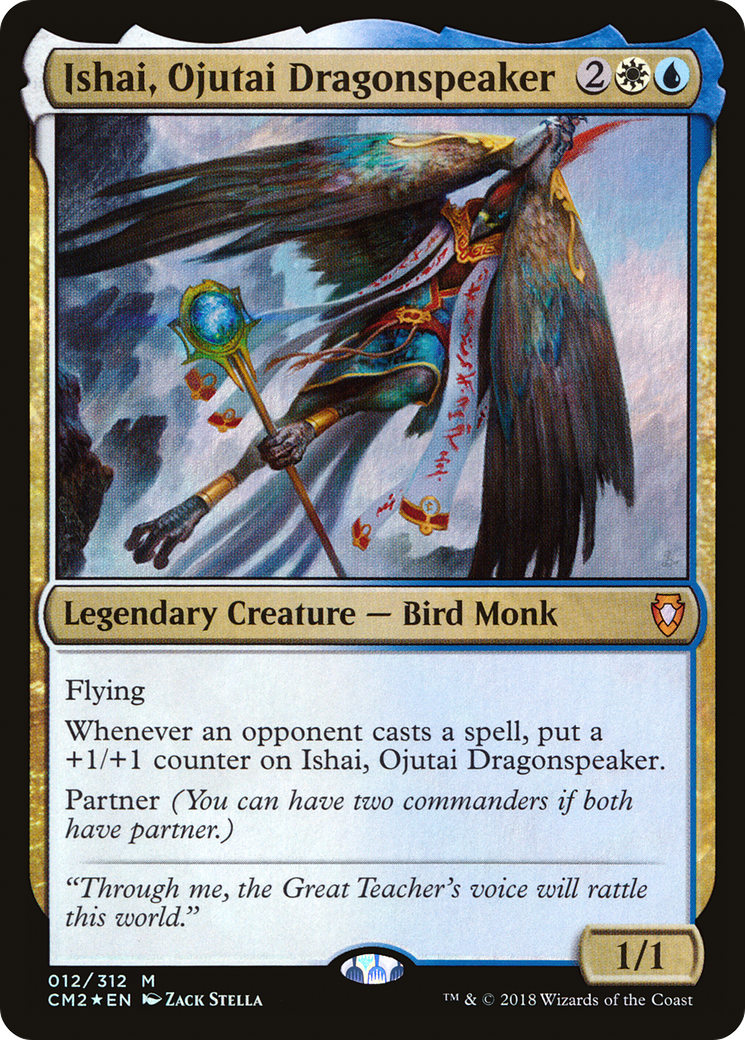 Ishai, Ojutai Dragonspeaker (CM2-012)  Foil - Commander Anthology Volume II