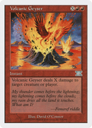 Volcanic Geyser (6ED-215)  - Classic Sixth Edition