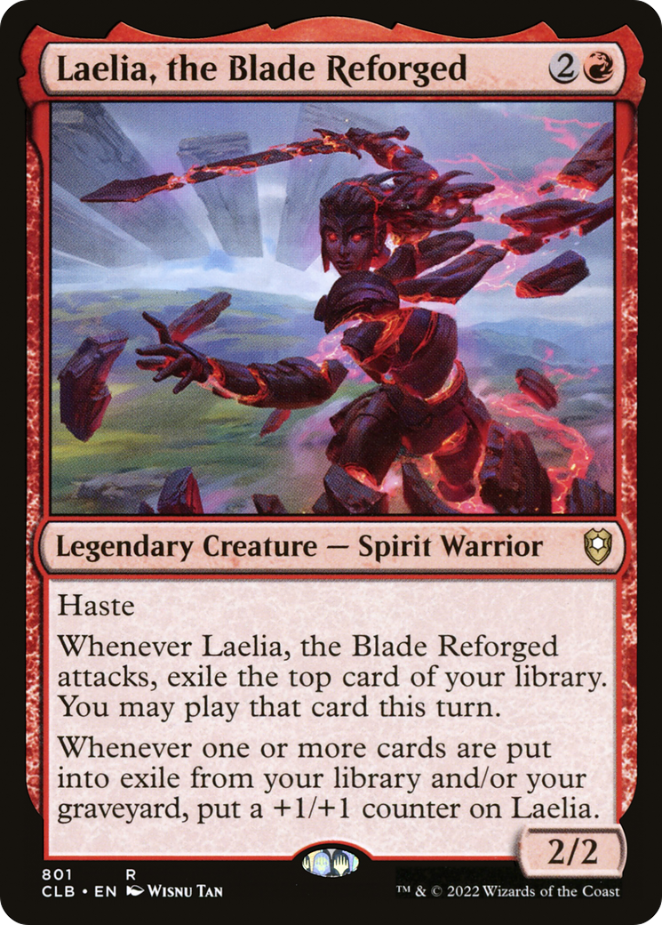 Laelia, the Blade Reforged (CLB-801)  - Commander Legends: Battle for Baldur's Gate