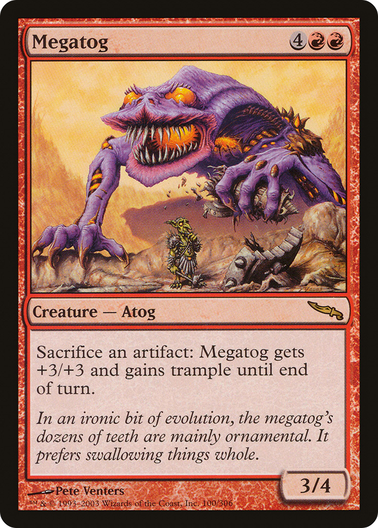 Megatog (MRD-100)  Foil - Mirrodin