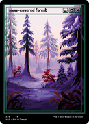 Snow-Covered Forest (PixelSnowLands.jpg) (SLD-329)  Foil - Secret Lair Drop