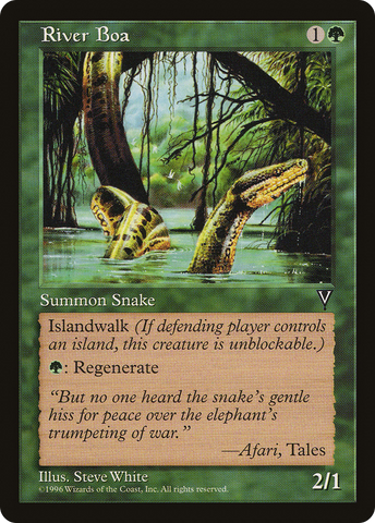 River Boa (VIS-)  - Visions