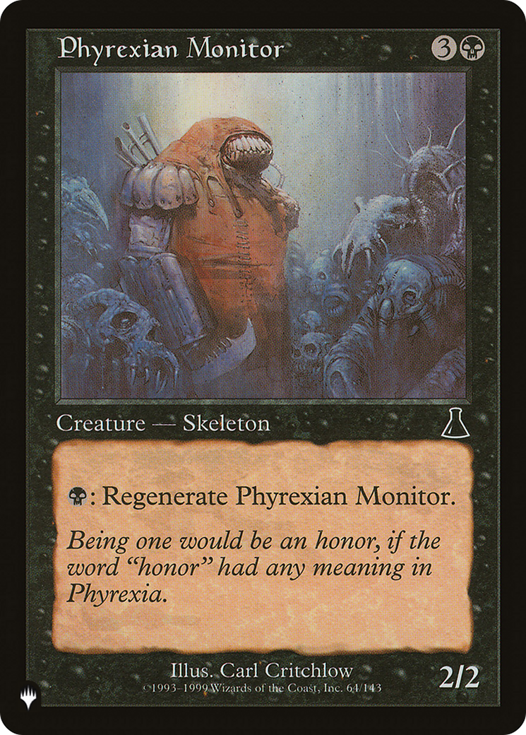 Phyrexian Monitor (LIST-UDS-64)  - The List