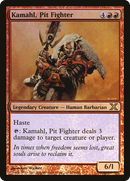 Kamahl, Pit Fighter (10E-214★)  Foil - Tenth Edition
