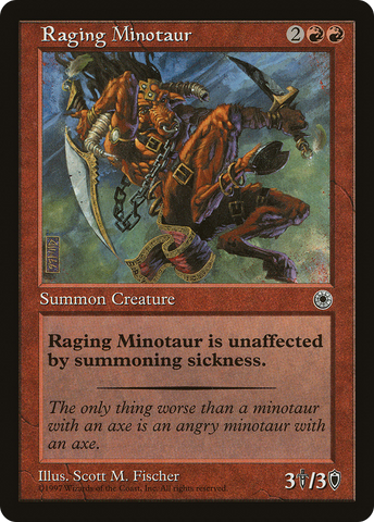 Raging Minotaur (POR-)  - Portal