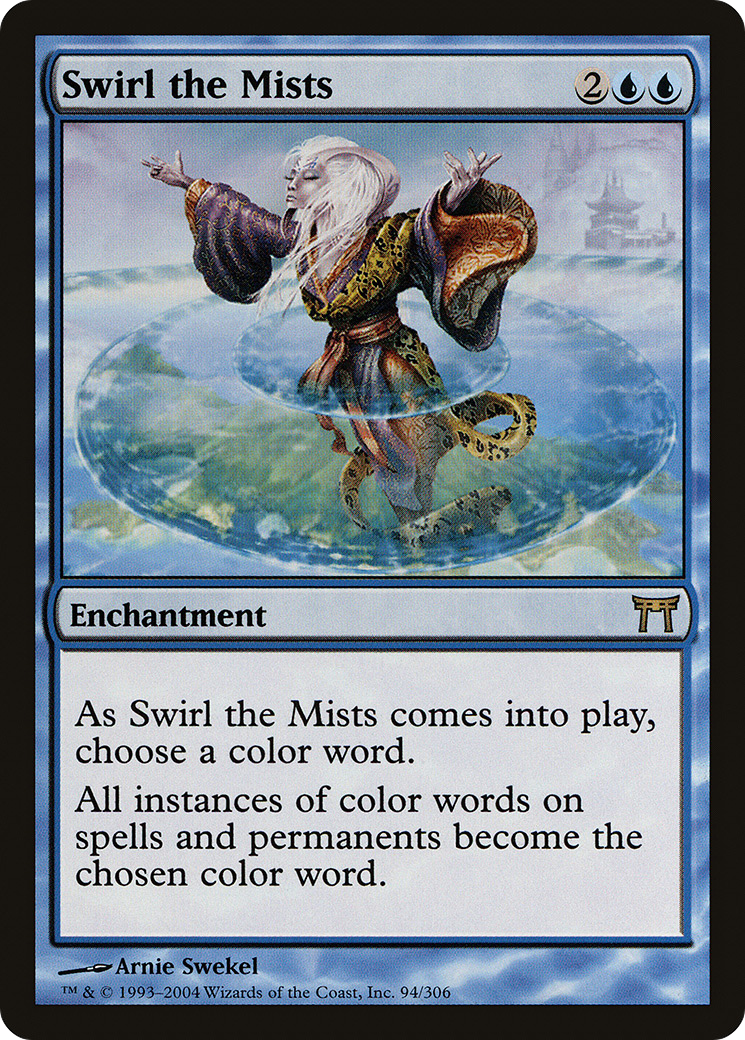 Swirl the Mists (CHK-094) - Champions of Kamigawa Foil