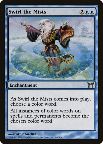 Swirl the Mists (CHK-094)  Foil - Champions of Kamigawa