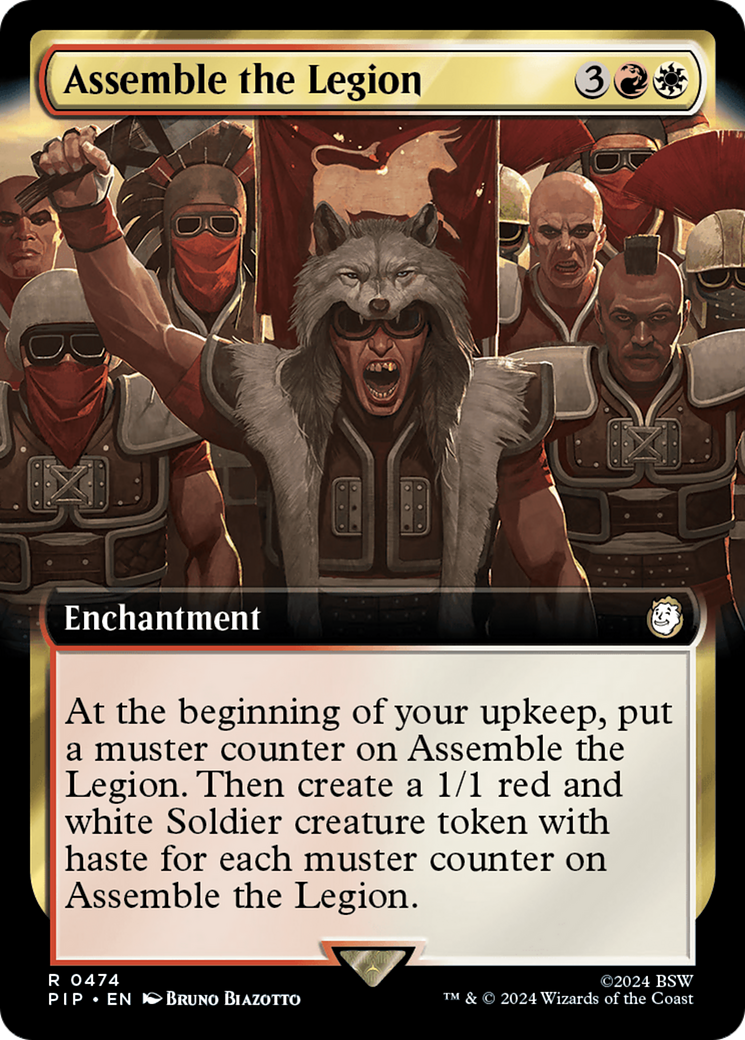 Assemble the Legion (Extended Art) (PIP-474)  Foil - Fallout: (Extended Art)
