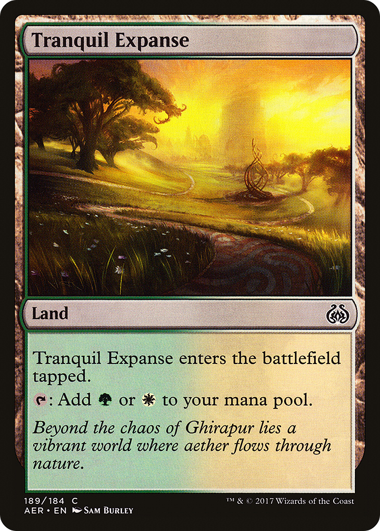 Tranquil Expanse (AER-189)  Foil - Aether Revolt