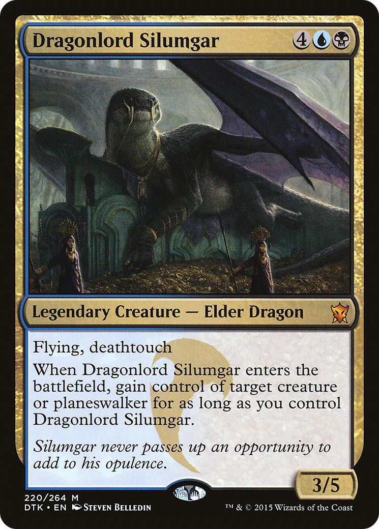 Dragonlord Silumgar (DTK-220)  Foil - Dragons of Tarkir