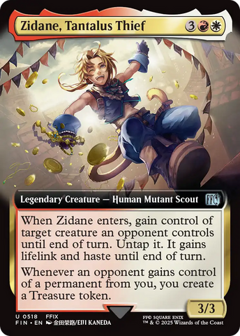Zidane, Tantalus Thief (Extended Art) (FIN-518)  - FINAL FANTASY: (Extended Art)
