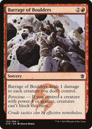 Barrage of Boulders (KTK-100) - Khans of Tarkir Foil