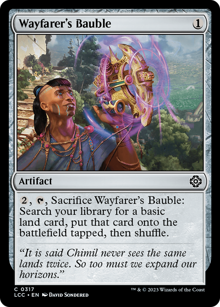 Wayfarer's Bauble (LCC-317)  - The Lost Caverns of Ixalan Commander
