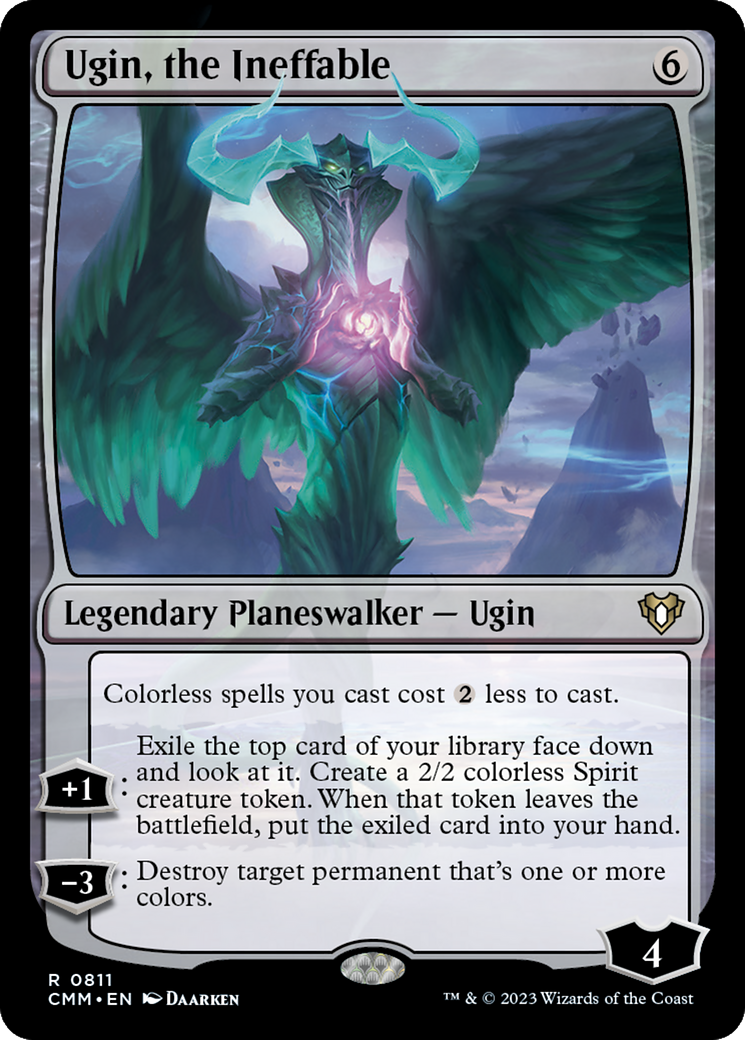 Ugin, the Ineffable (CMM-811)  - Commander Masters
