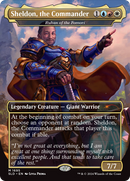 Sheldon, the Commander - Ruhan of the Fomori (SLD-1695)  - Secret Lair Drop / Sheldon, the Commander (Borderless)