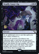 Deadly Cover-Up (PRE-083)  Foil - Murders at Karlov Manor Promos