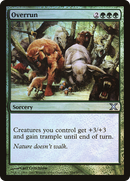 Overrun (10E-284★)  Foil - Tenth Edition