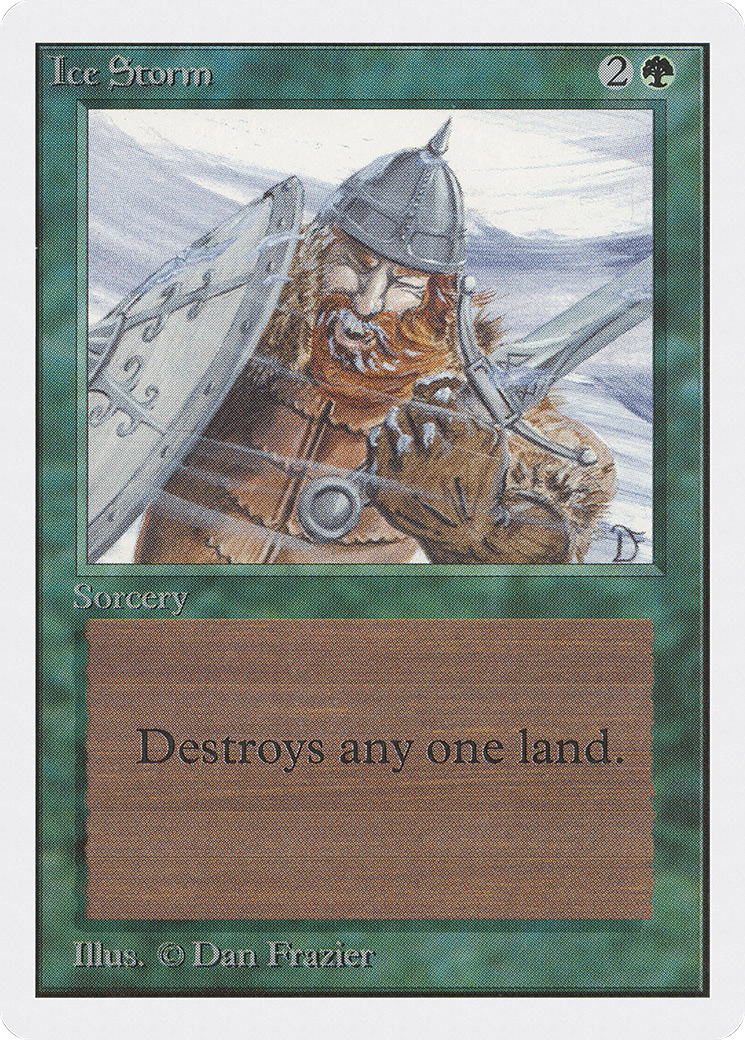 Ice Storm (2ED-)  - Unlimited Edition